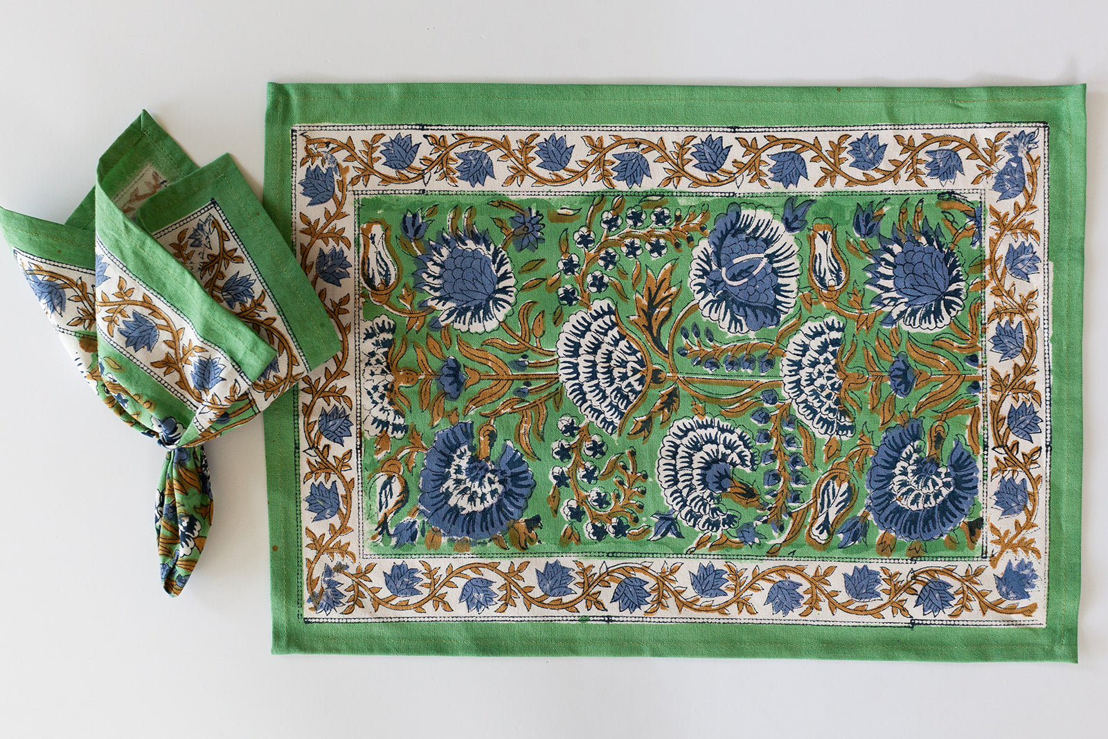 Set Virat (6 individuales + 6 servilletas)