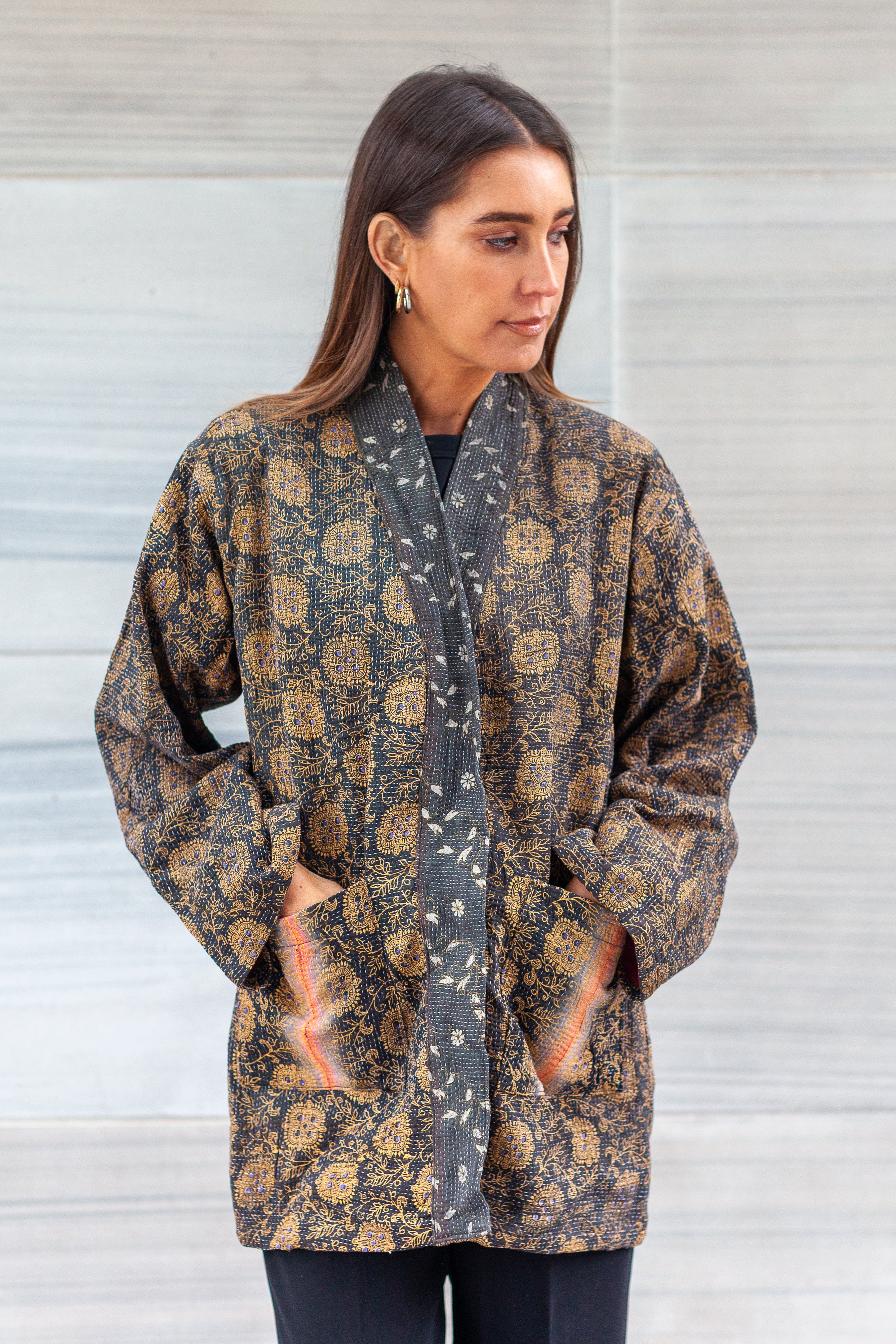 Saco quilted Rishit