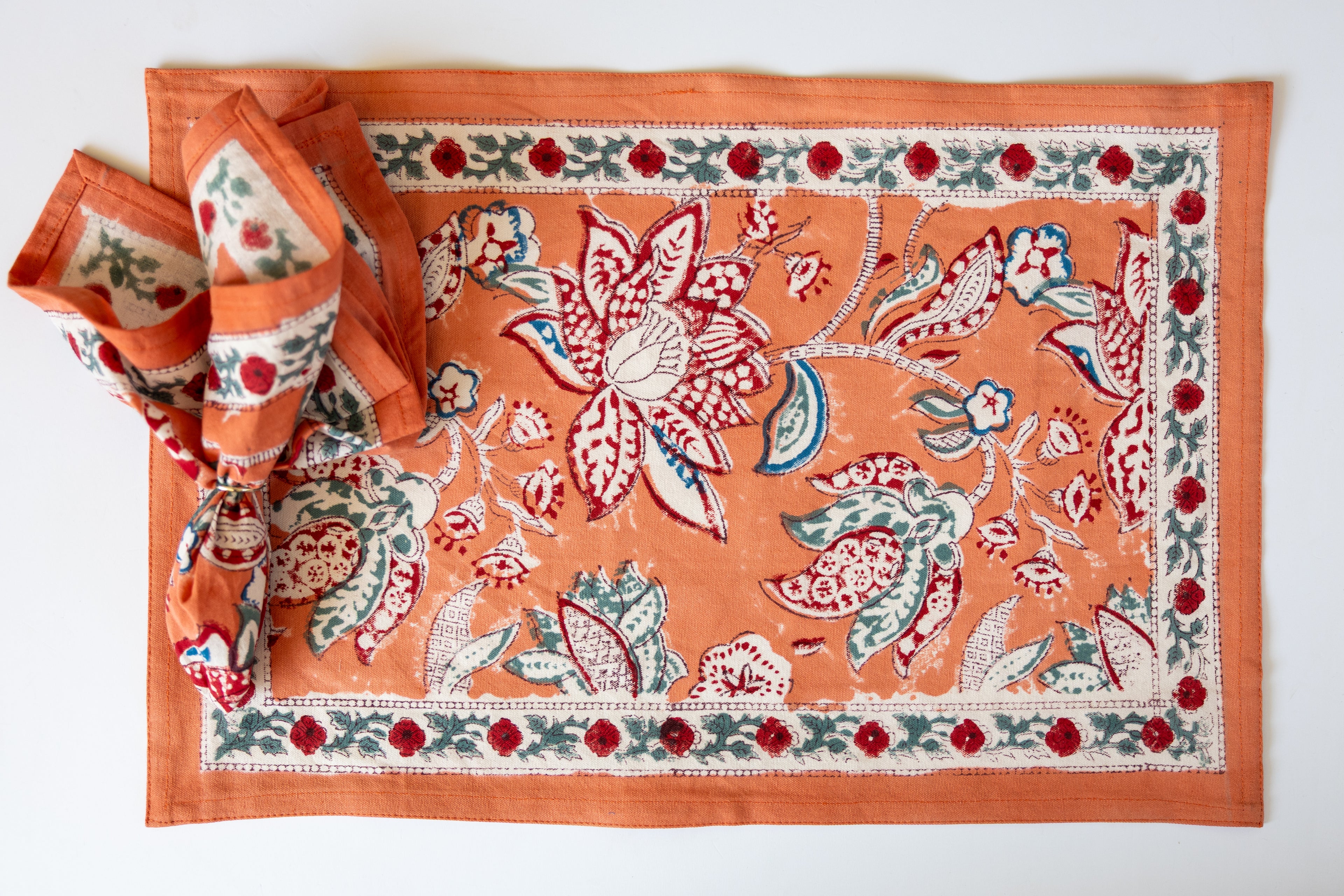 Set Halima (6 individuales + 6 servilletas)