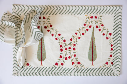Set Kanti (6 individuales + 6 servilletas)