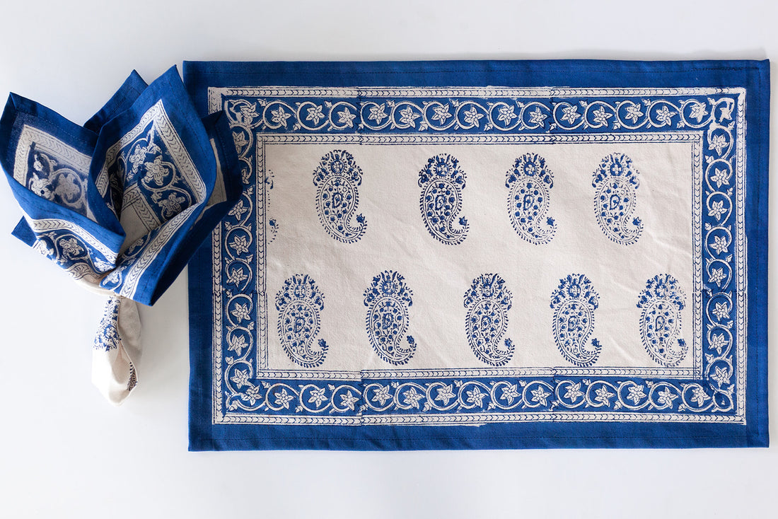 Set Mahit (6 individuales + 6 servilletas)