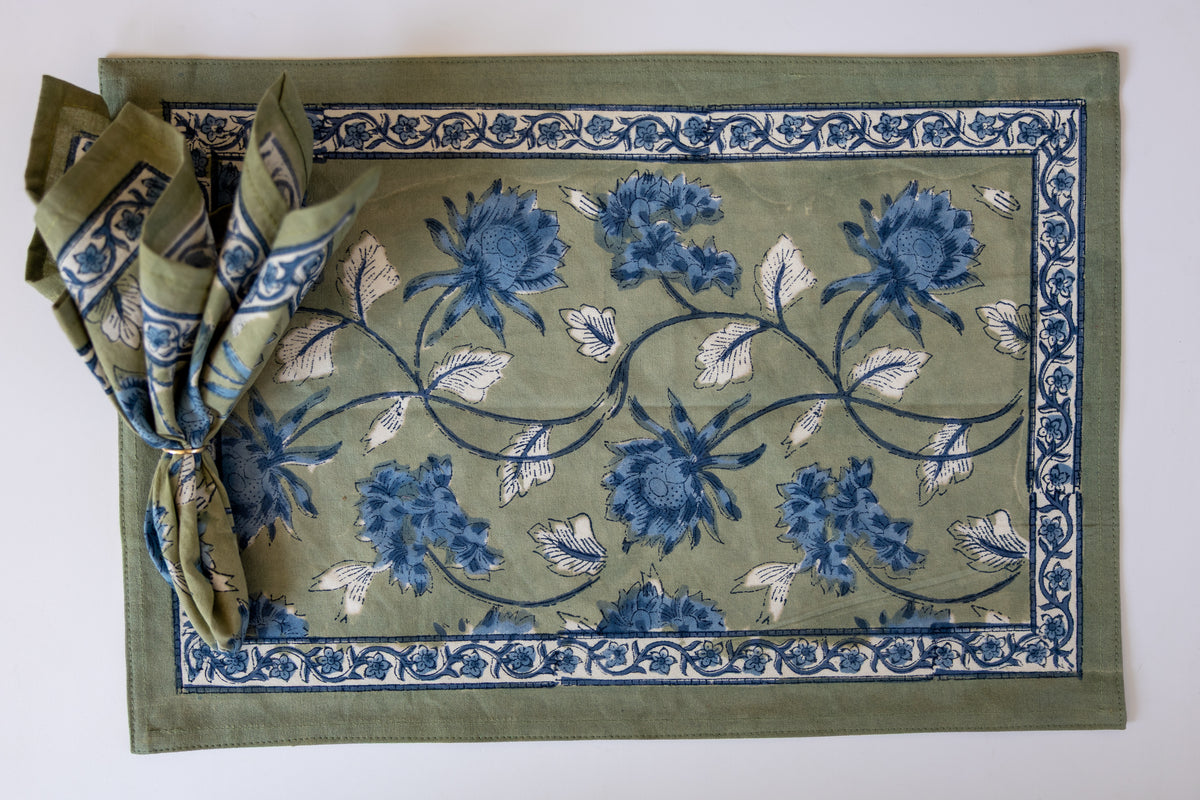 Set Majid (6 individuales + 6 servilletas)