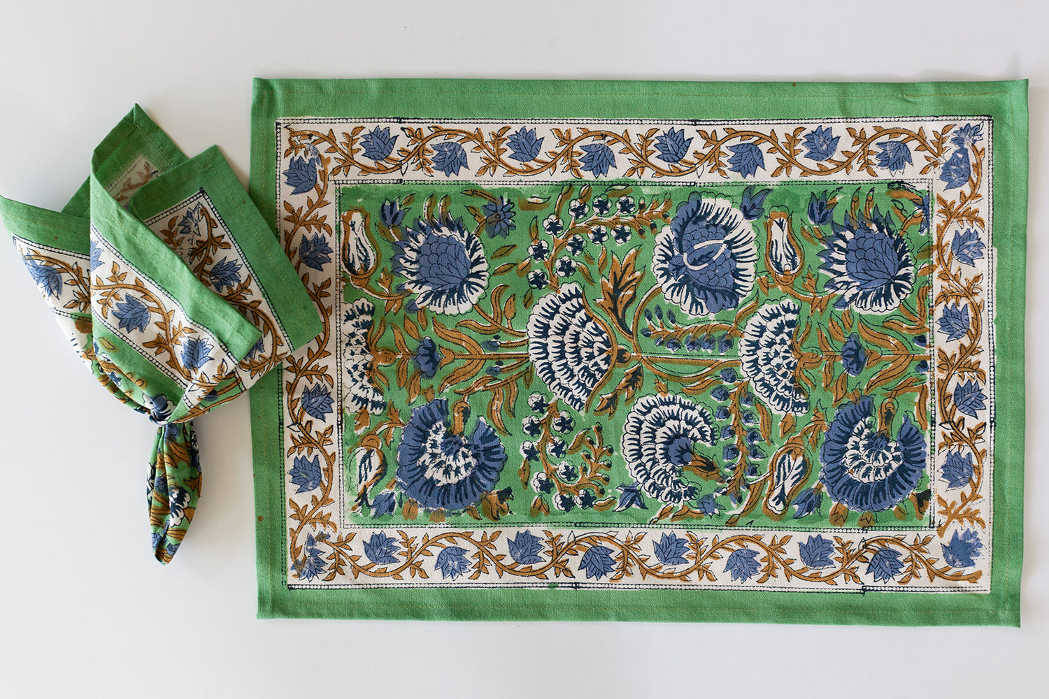 Set Virat (6 individuales + 6 servilletas)