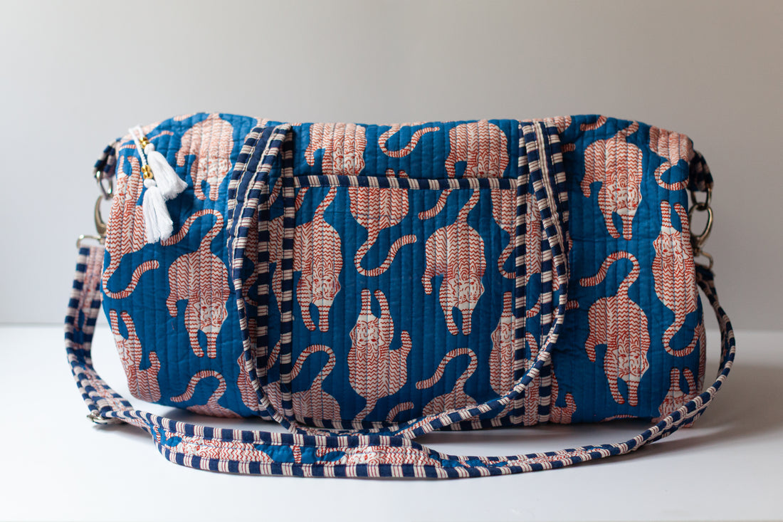 Weekend Bag Tigri Blue
