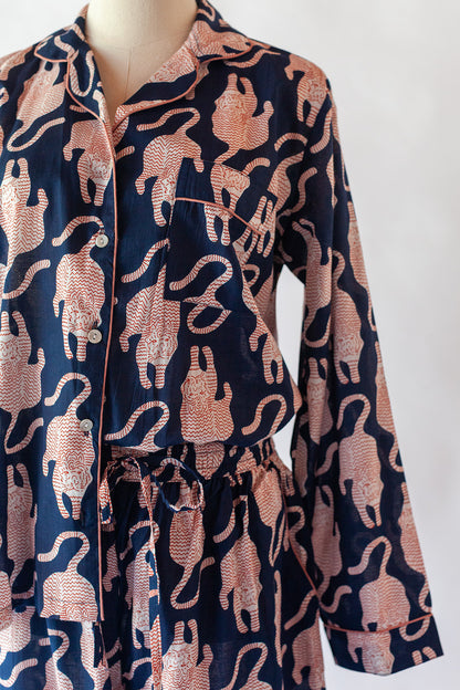 Pijama Blue Tigri
