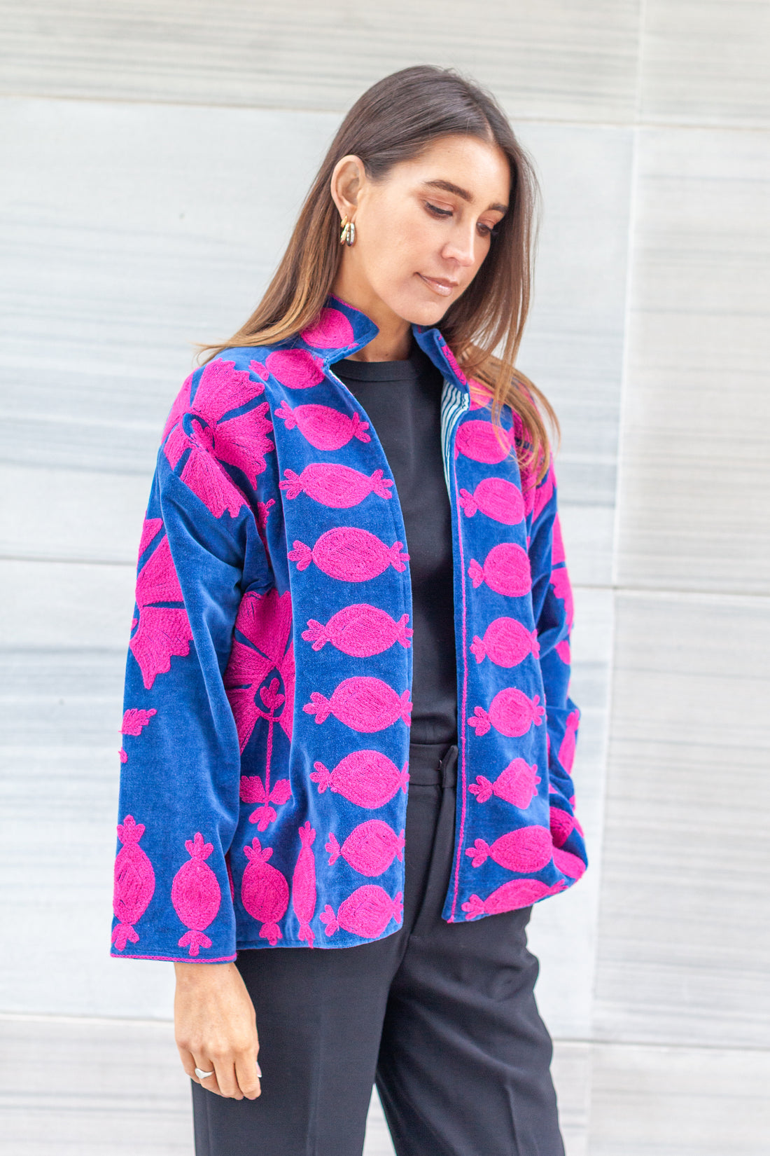 Saco terciopelo Kaia