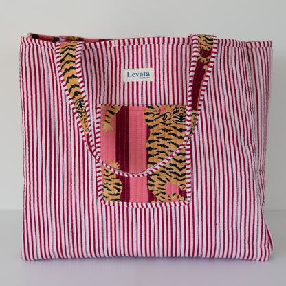 Tote Tigri Pink