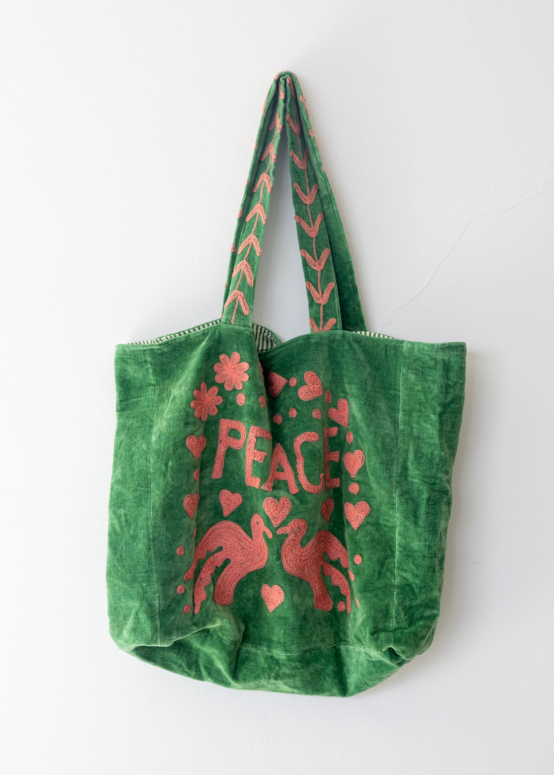 Tote Velvet Bordada Hara