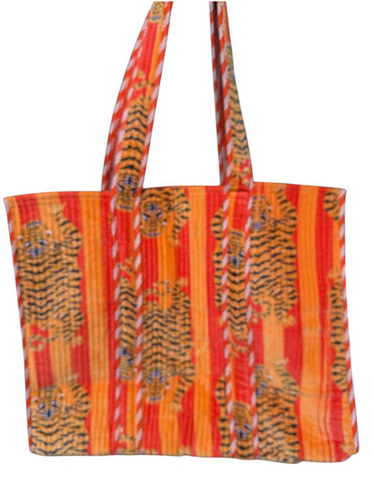 Tote tigri Terciopelo